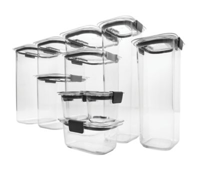 rubbermaid brilliance 20 piece pantry set