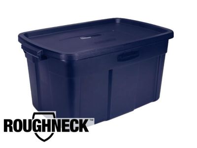 Rubbermaid Roughneck Tote With Lid 10 Gallons 8 78 H x 15 78 W x