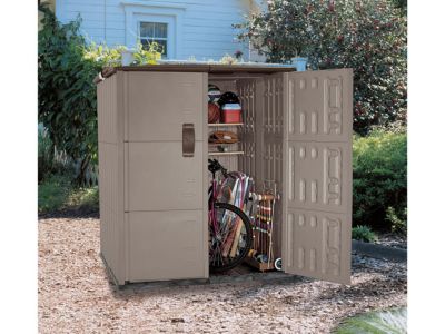 Double Deep Modular Vertical Shed - DISCONTINUED | Rubbermaid