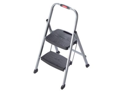 2 Step Steel Stool Rubbermaid