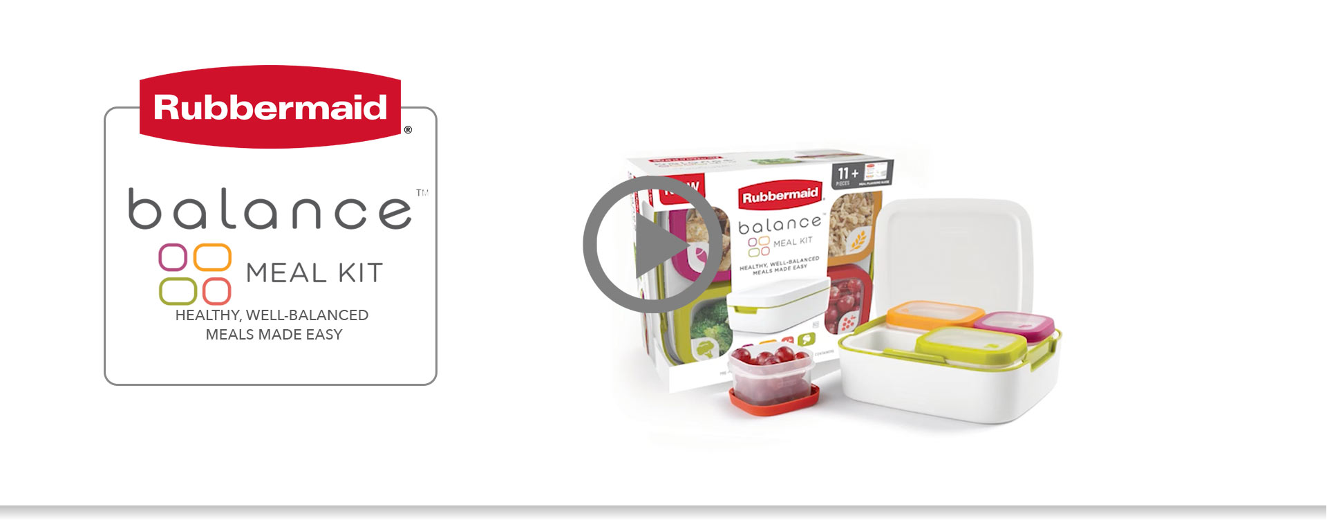 Rubbermaid Balance Meal Kit