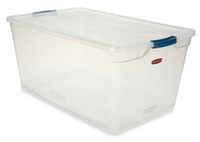 Clever Store Basic Latch - Clear Lid | Rubbermaid